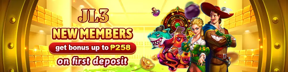 jl3 ph new members-get bonus up to P258 on first deposit